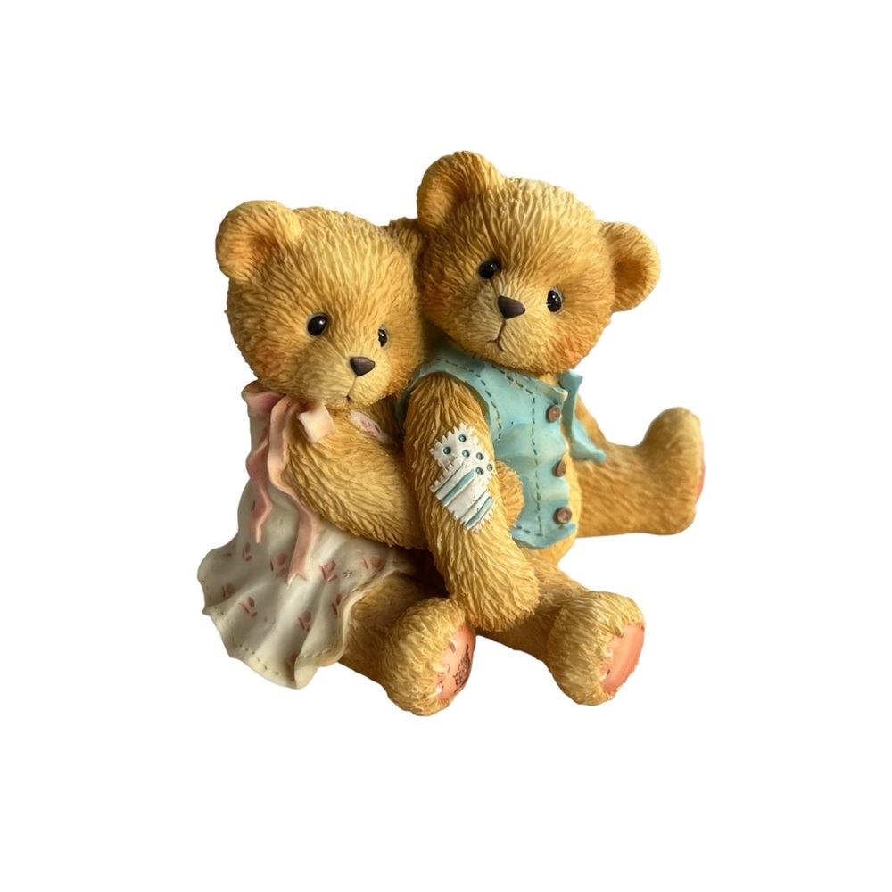Cherished Teddies Seth and Sarabeth “We’re Beary Good Pals” #128015 Vintage 1995